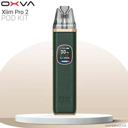 OXVA Xlim Pro 2 Pod Kit – Green Python - Pod Kit / OXVA / 1300 mAh / max. 30 Watt / 2ml / USB-C