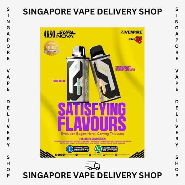 Akso Supa Nova 12000 Puffs - Starter Kit (Device + Cartridge) / Mango - Image 2
