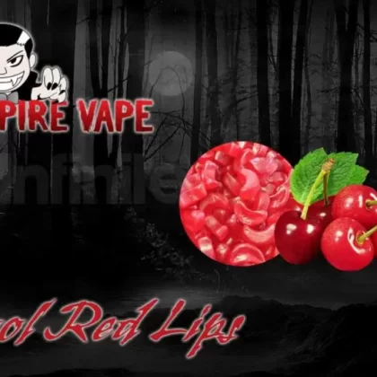 Cool Red Lips by Vampire Vape - Size#10ml>6mg