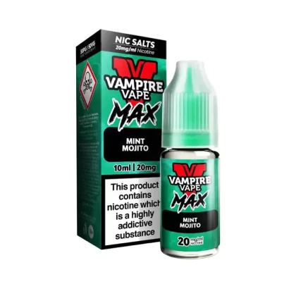 Mint Mojito Nic Salt E-Liquid by Vampire Vape Max - 20 mg - High Strength