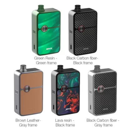 VapeOnly Space Mod Pod Kit 60W - Green Resin - Green frame
