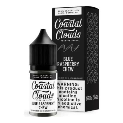 Blue Raspberry Chew Coastal Clouds Salts 30ml - Vape Product, Vape Product