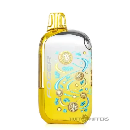 Foger Bit 35K Disposable Vape - Flavor#Banana Taffy Freeze>Blue Razz Ice>Cool Mint>Fcuking Fab>Georgia Peach>Miami Mint>Orange Cranberry Lime Ice>Passion Kiwi>Sour Apple Watermelon>Sour Mang