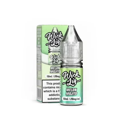 Wick Liq Bar Juice Melon Mojito 10ml Nic Salts E-Liquid - 20mg
