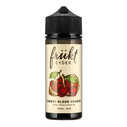 Frukt Cyder Cherry Blood Orange Vape Juice 100ml - Add Nic Shot#0 Nic Shots>1 x 18mg Nic Shot>2 x 18mg Nic Shots