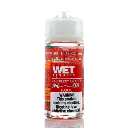 Raspberry Orange Iced – Wet Liquids E-Juice (100 ml)