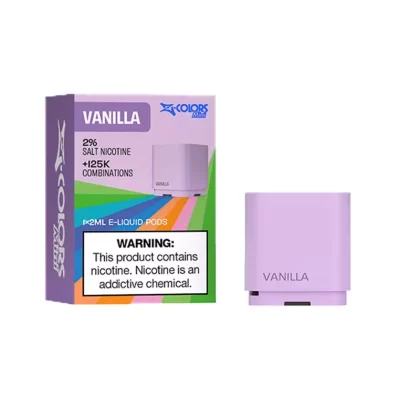 Zlabs Zcolors Mini Vanilla Pod - Nicotine Strength#Vanilla (EABB71)