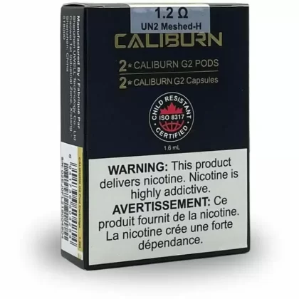 UWELL CALIBURN G2 REPLACEMENT POD (2 PACK) - 0.8ohm, 1.2ohm