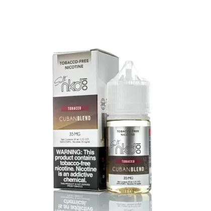 NKD 100 Salt E-Liquid – Cuban Blend – 30ml