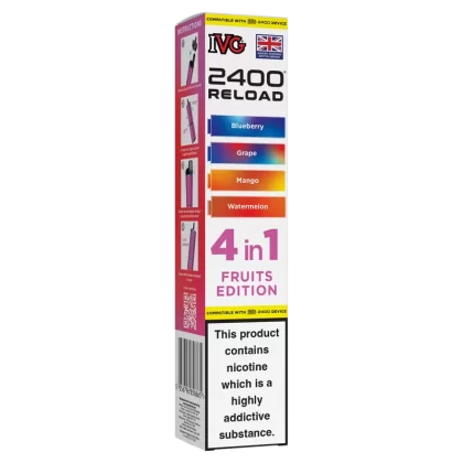 Fruits Edition IVG 2400 Refill Pods - 20mg - Vape Product (F2E0D2)