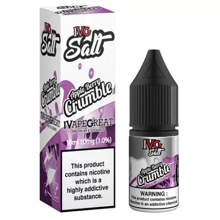 IVG 10ml Nic Salts – Apple Berry Crumble