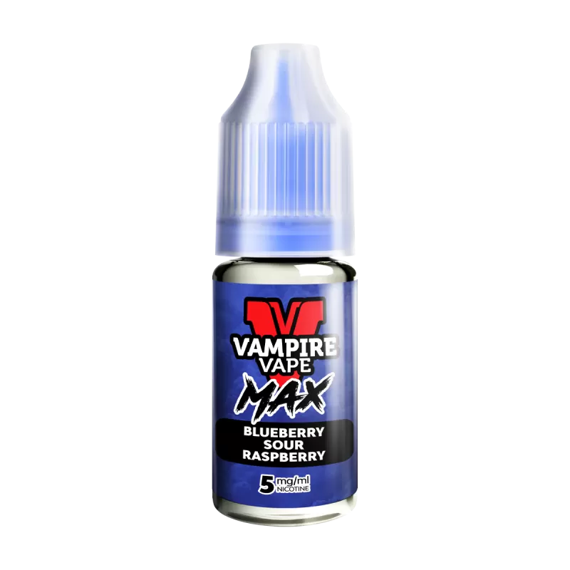 Blueberry Sour Raspberry Vampire Vape Max Nic Salt - 10mg - Vape Product - Image 3