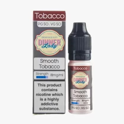 Smooth Tobacco 50/50 E-Liquid by Dinner Lady - 3mg