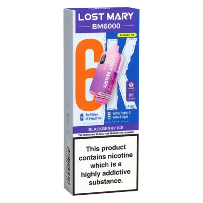 Lost Mary BM6000 Blackberry Ice Prefilled Pod Kit