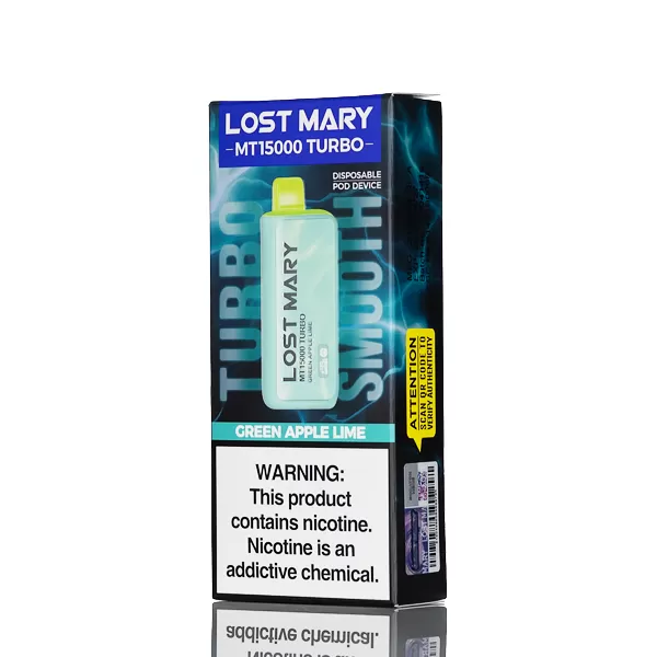 Lost Mary MT15K Turbo 15000 Puffs Disposable Vape - 16mL - Grape Apple - Image 3