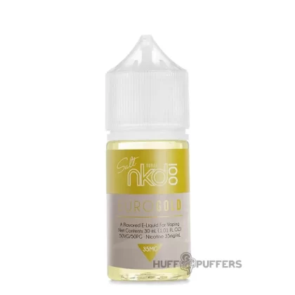 NKD 100 Salt Tobacco – Euro Gold 30mL - Nicotine Strength#35mg>50mg