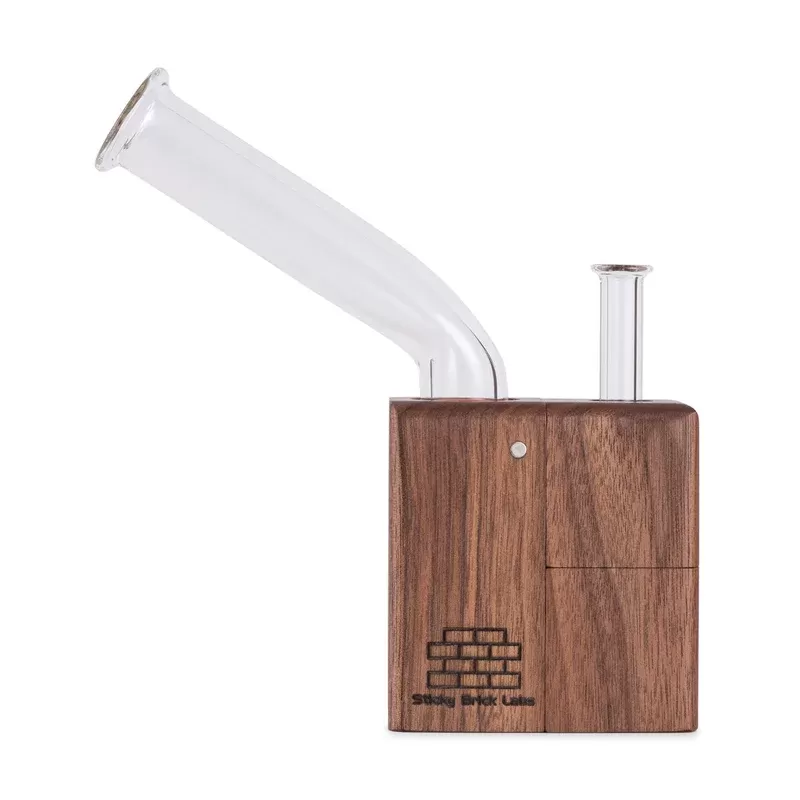 Sticky Brick OG Vaporizer - Select Wood Type#Walnut>Black Limba>Purple Heart