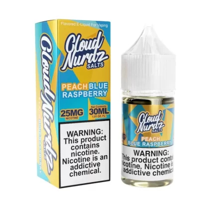 Cloud Nurdz Salts Peach Blue Raspberry eJuice - Vape Product; Vape Product, Vape Product