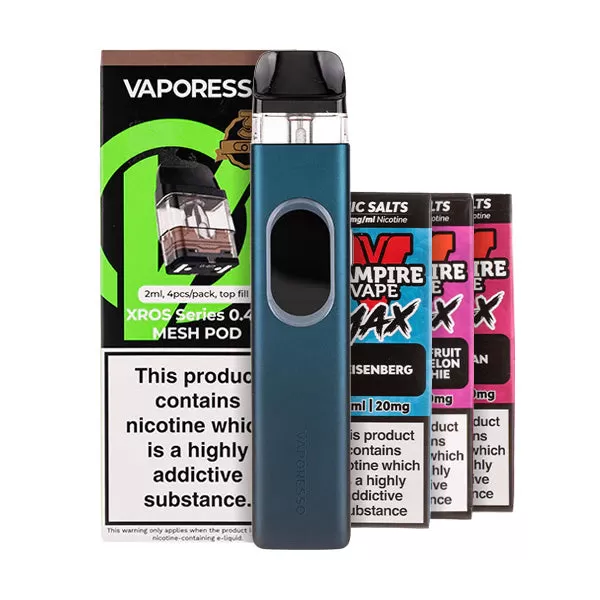 Vaporesso XROS 6 Pod Kit Bundle - Pearl White / 1.2ohm