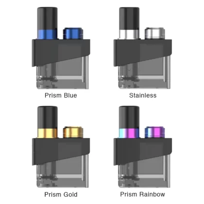 SMOK Trinity Alpha Replacement Pod Cartridge Without Coil - 2.8ml - Prism Rainbow / Hong Kong Warehouse