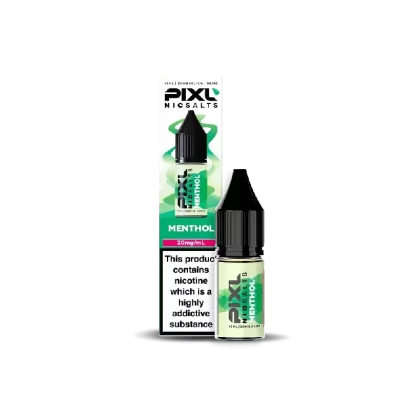 PIXL Nic Salt E-Liquid Menthol 10ml - Nicotine Strength#20mg>10mg