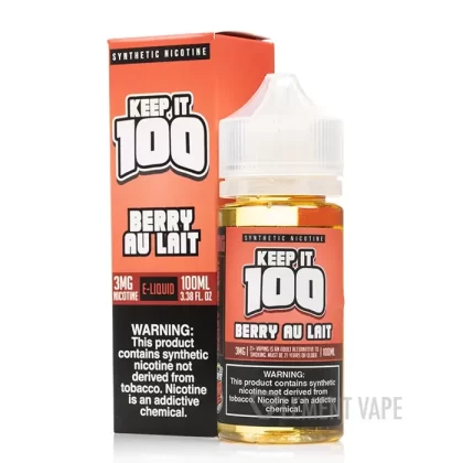 Berry Au Lait – Keep It 100 E-Liquid – 100mL