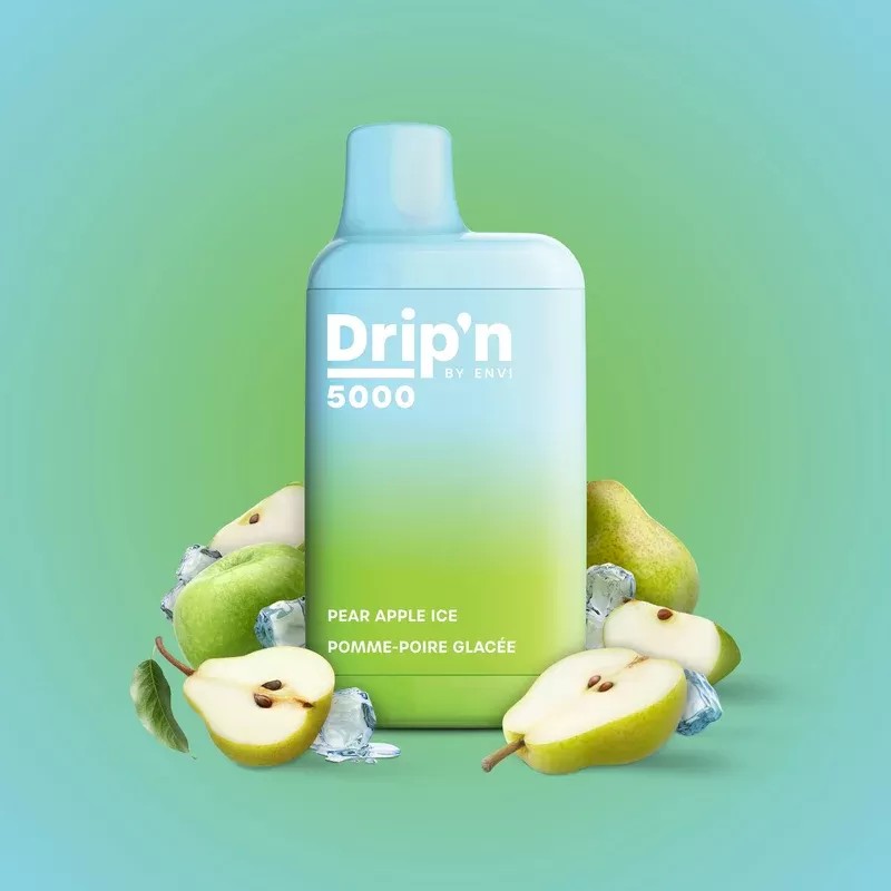 DRIP’N 5000 – PEAR APPLE ICE