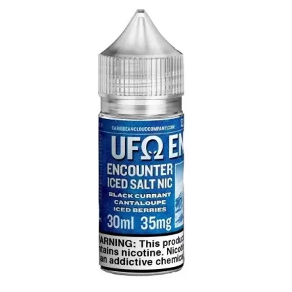UFOhm Encounter Ice Nicotine Salt by Caribbean Cloud Company - Size#30ml~Nicotine#18MG>35MG>50MG