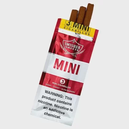 Swisher Sweets Mini 3pk - Grape, red