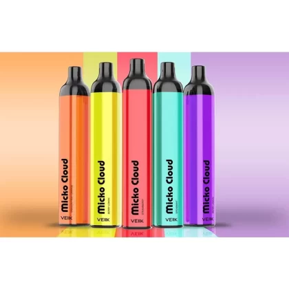 VEIIK Micko Cloud Disposable Vape 3000 Puffs - Arround 3000 puffs; 400mAh