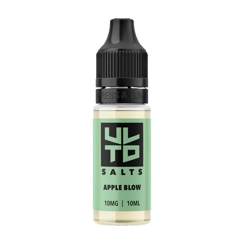 ULTD Apple Blow Nic Salt - 10ml - 5MG - Vape Product (D83C9F) - Image 2