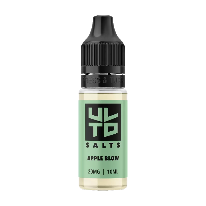 ULTD Apple Blow Nic Salt - 10ml - 5MG - Vape Product (D83C9F) - Image 3
