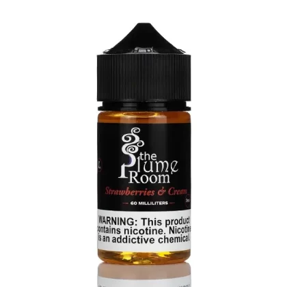 The Plume Room TFN E-Liquid - Strawberries & Cream - 60ml - 3mg