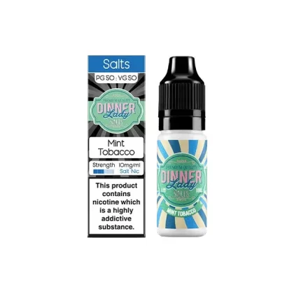 Dinner Lady 10 mg Tabak-Nikotinsalze – 10 ml (50VG/50PG)