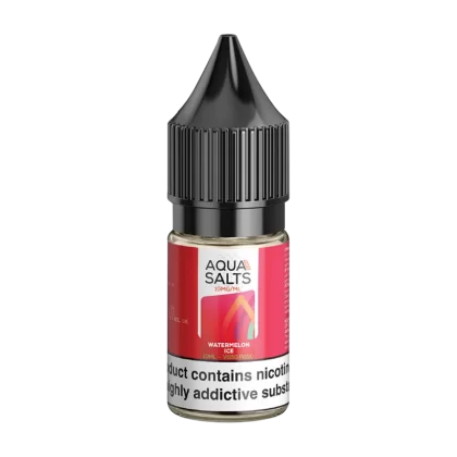 Watermelon Ice Nic Salt by Aqua Salts 10ml - 20mg (Discontinued) - Ecigwizard