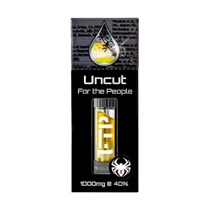 CBD For the People Uncut 400mg Vape Cartridge – Pure Quality