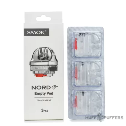 Smok Nord GT Pods - Transparent, Transparent Black (ACE48D)