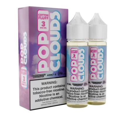Pop Clouds TFN E-Liquid 60ml 2pk - Strawberry / 3mg