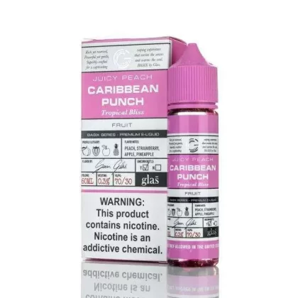 BSX Vapor E-Liquid -Caribbean Punch - 60ml - 3mg
