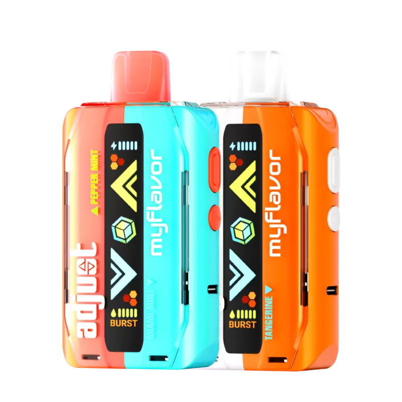 Adjust MyFlavor 40K Disposable Vape - Blue Razz Ice, Mixed Mint