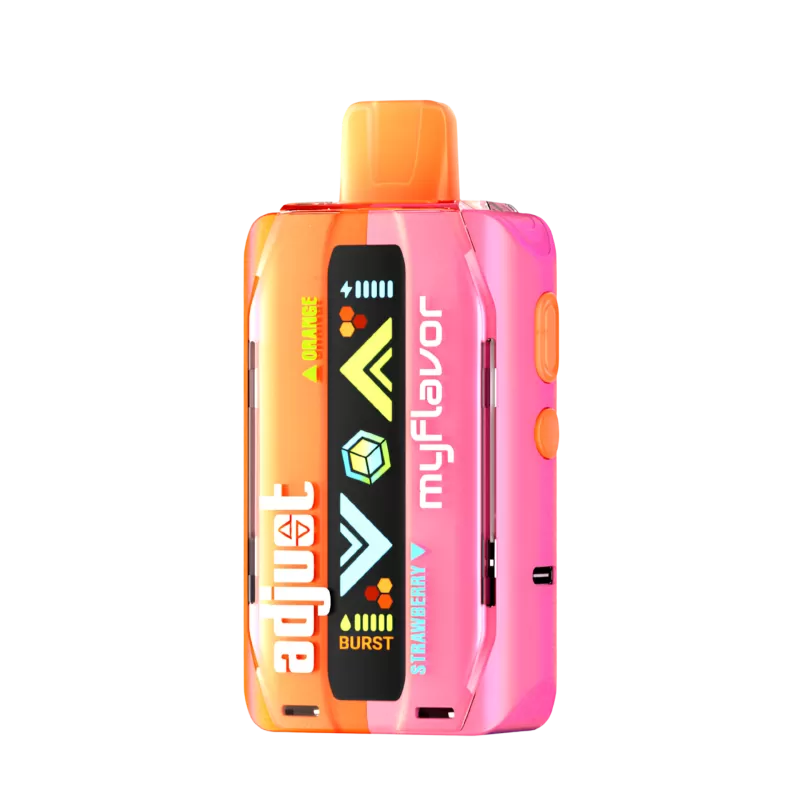 Adjust MyFlavor 40K Disposable Vape - Blue Razz Ice, Mixed Mint - Image 3