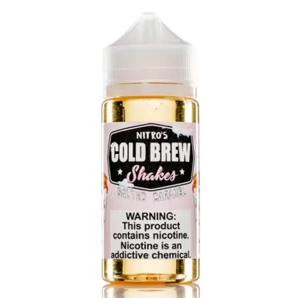 Salted Caramel by Nitro's Cold Brew Shakes 100ML - 3MG