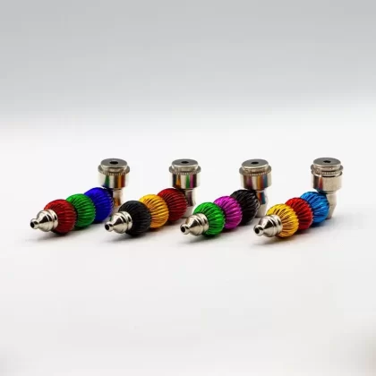 Three Ball Assorted Metal Pipe