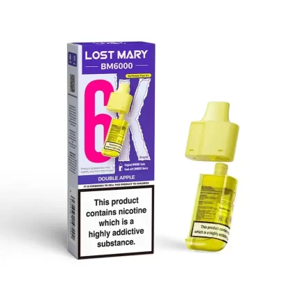 Lost Mary BM6000 Prefilled Pod Double Apple - Ejuicewarehouse
