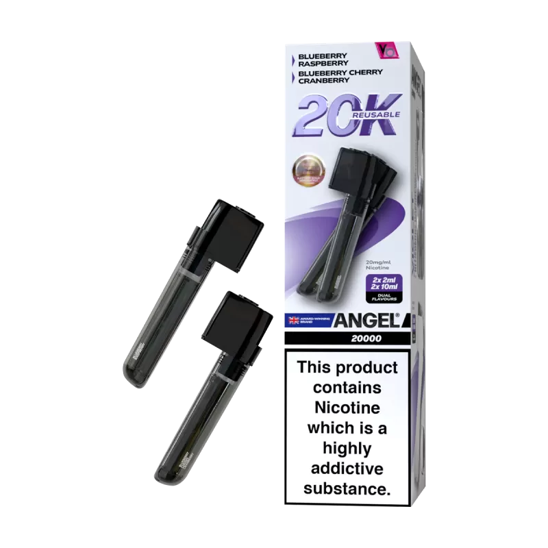 Violet Edition Vapes Bars Angel 20k Refill Pack - Ecigwizard