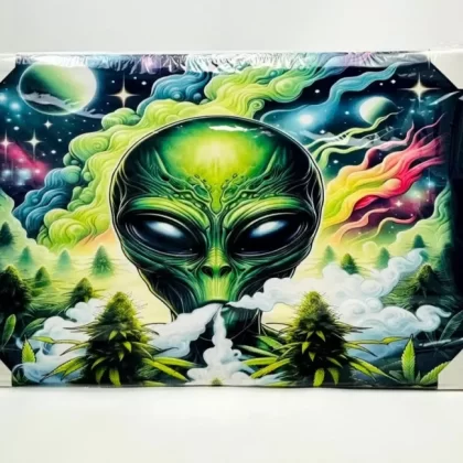 Canvas Print Poster – Alien Smoke - Ejuicewarehouse