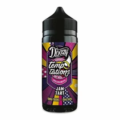 TEMPTATIONS JAM TART SHORTFILL E-LIQUID BY DOOZY VAPE