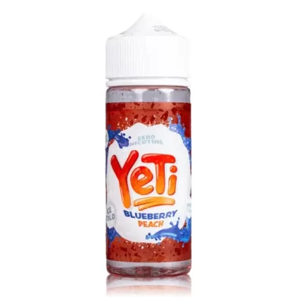 Blueberry Peach YETI 100ML E-Liquid – Fruity Ice Cold Series 70VG/30PG 0mg/ml