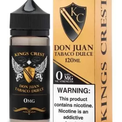 Don Juan Tabaco Dulce E-Juice by King’s Crest E-Liquid 120ML