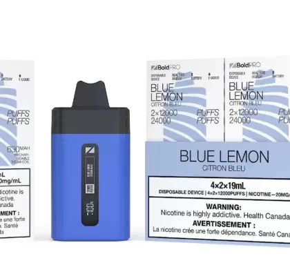 ZBOLD PRO Disposable Vape – Zpods – 24K Puffs Combo – Blue Lemon